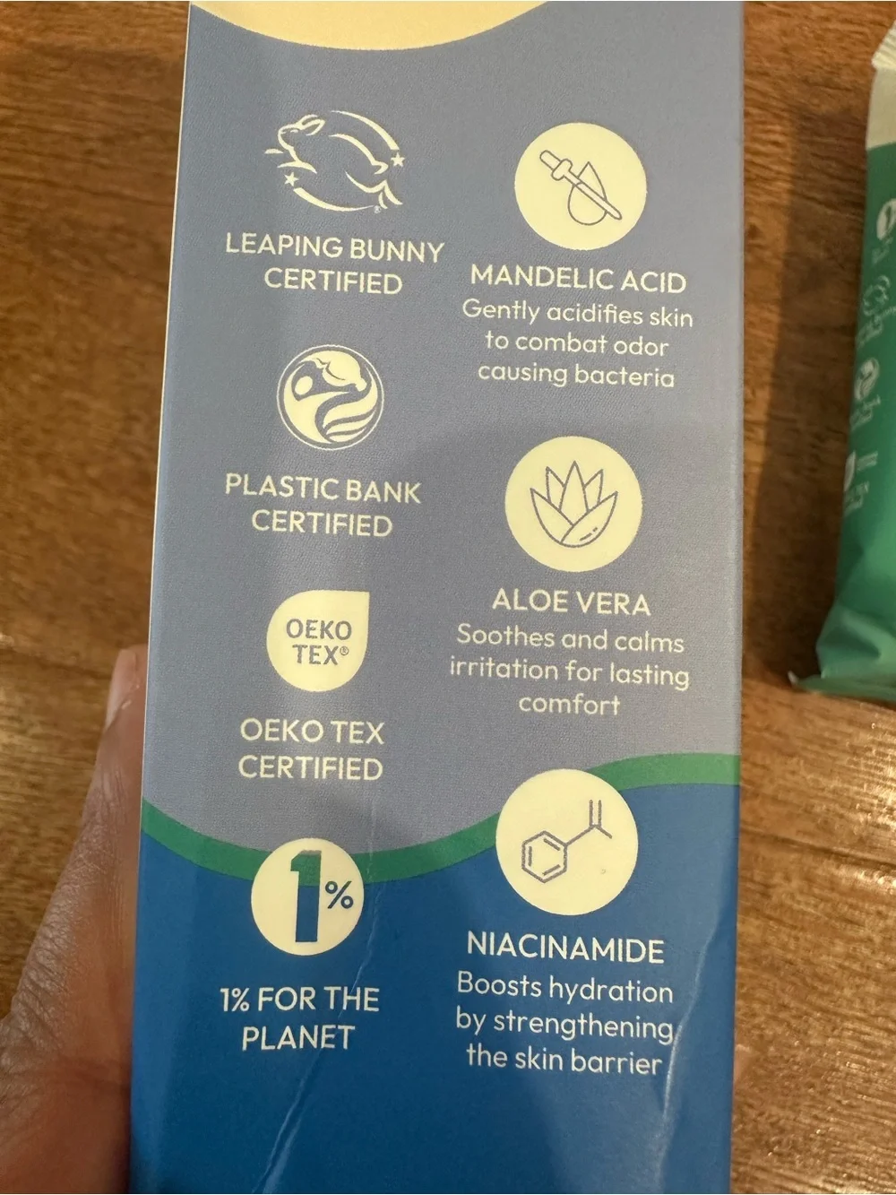 Fomin deodorant wipes